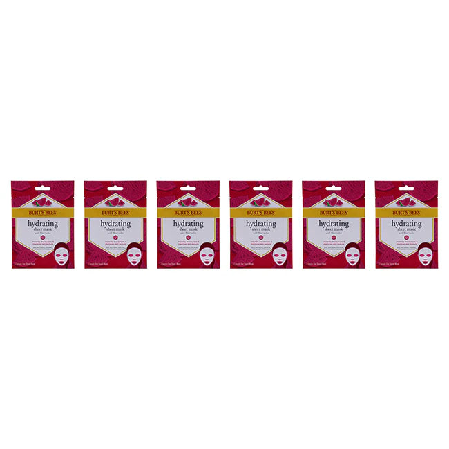 1 Pc Hydrating Sheet Mask with Watermelon, Pack of 6 Q167802