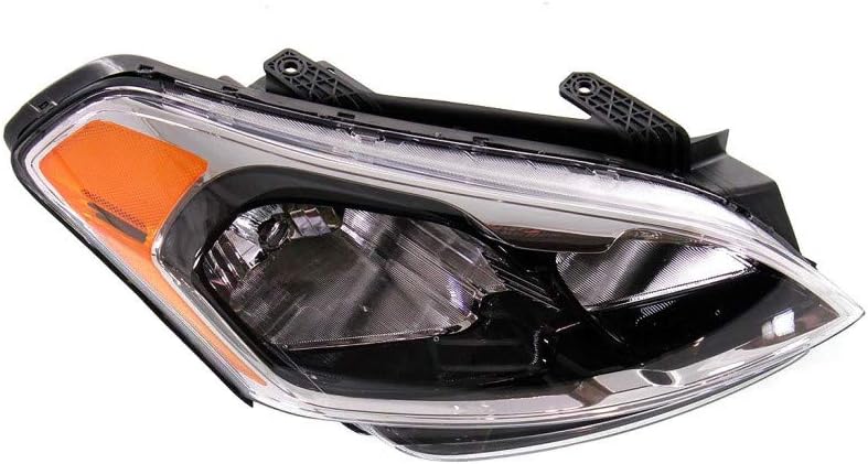 Headlight Assembly for Kia Soul 2012 2013 Driver Side Bulbs Included V5374