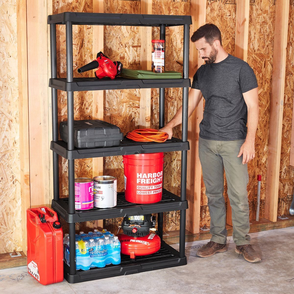 5-Tier Shelf, 36 in. x 18 in. x 72 in. P73591