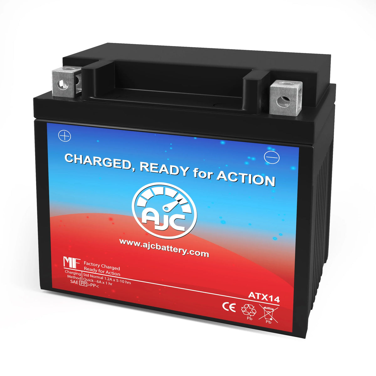 12V ATV Replacement Battery O7590