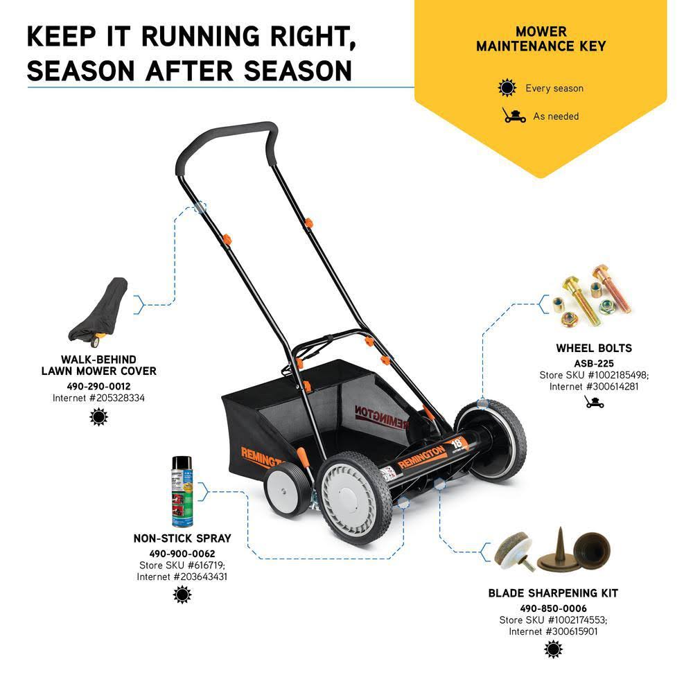 18x22 Push Reel Mower Y727373
