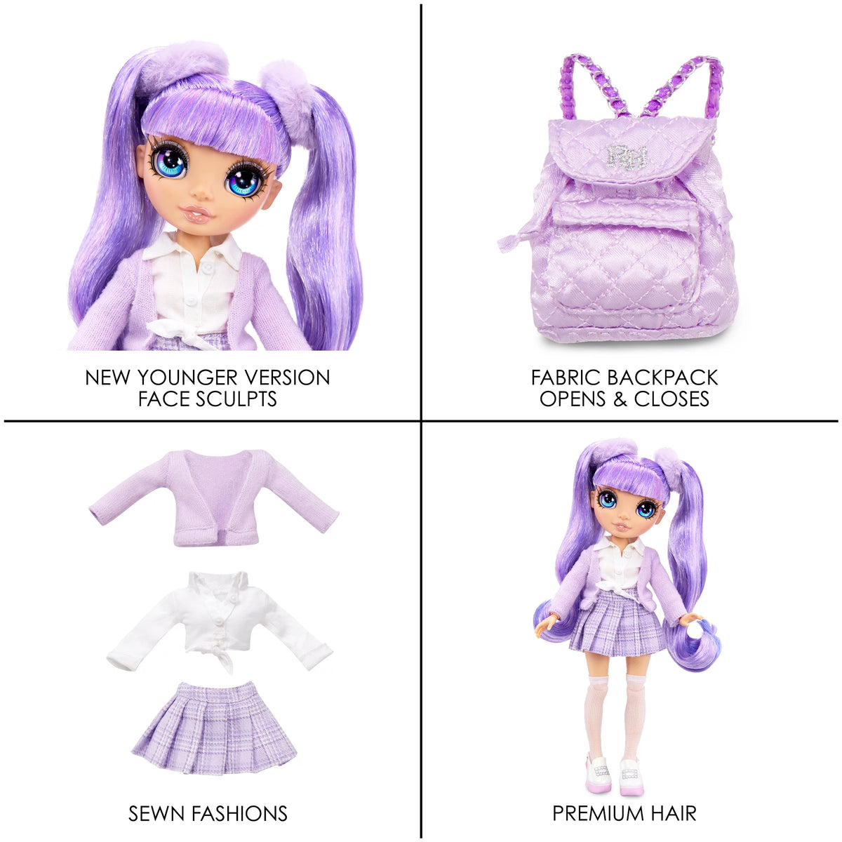 Fashion Doll Playset, 11 Pieces Z998941
