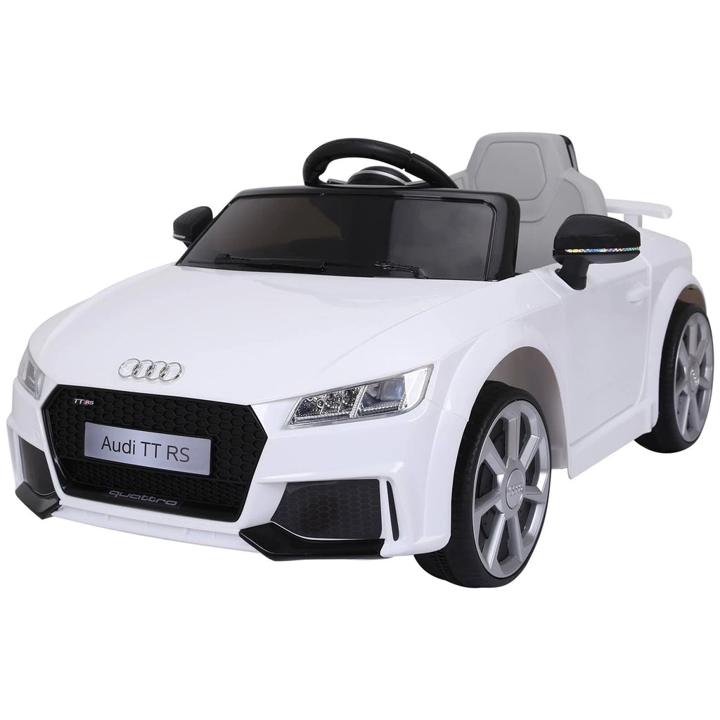 6V Kids Electric Ride on Toy Car with Remote Control - White D72814