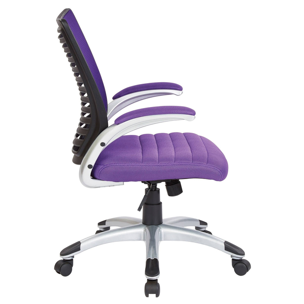 Blue Mesh Managers Chair B3449