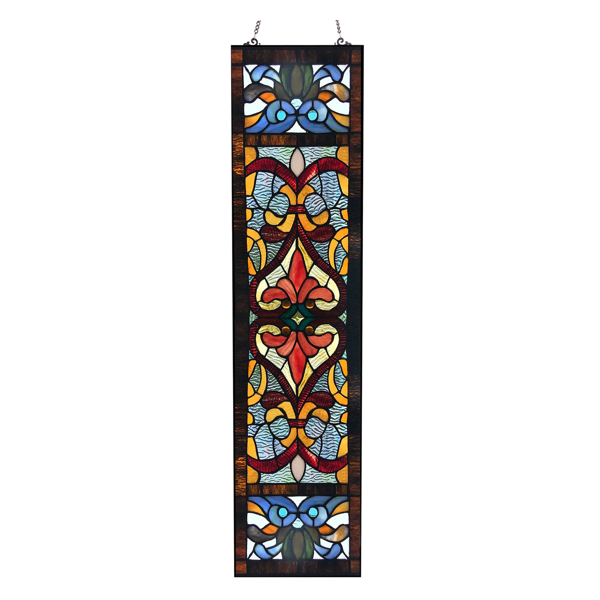 36 in. Stained Glass Window Panel X3216