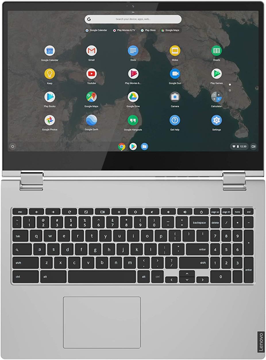 15.6" FHD Intel Core i3 4GB RAM 64GB SSD Chrome OS 2 In 1 Touchscreen Laptop O7197