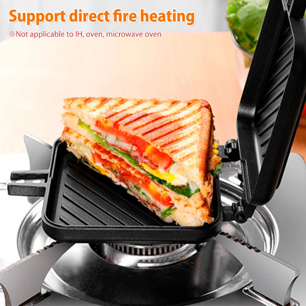 Double Side Non-Stick Sandwich Toastie Maker Q54476