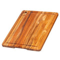 Teak Cutting Board with Corner Hole and Juice Canal W152711