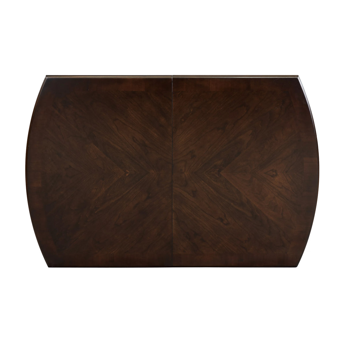 Dark Cherry Mango Veneer Wood Dining Table V3399