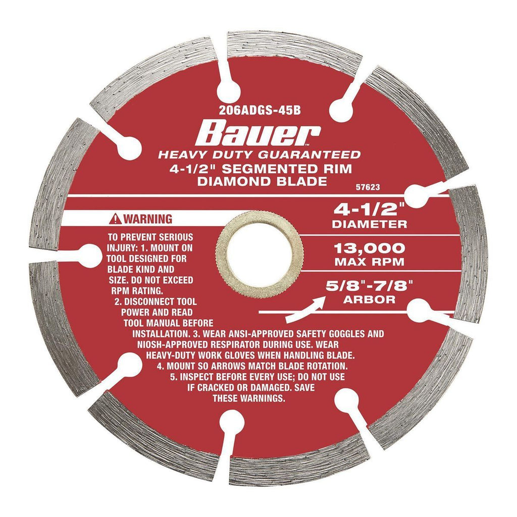 4-1/2 in. Segmented Rim Diamond Saw Blade T190173