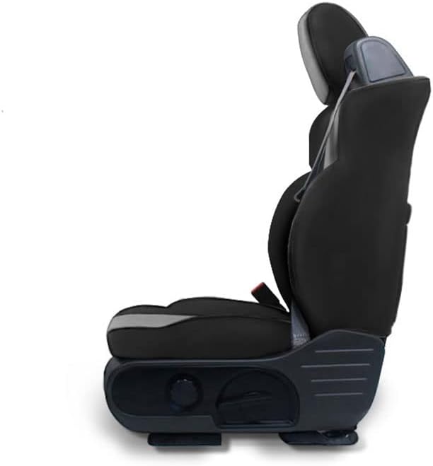 Custom Fit Neoprene Car Front Seat Covers Gray & Black E980