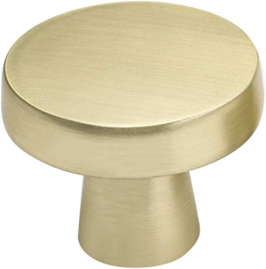 25 Pack Black Round Cabinet Knobs L476631