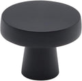 25 Pack Black Round Cabinet Knobs L476631