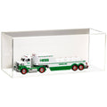 Acrylic Display Case with Slide Back, 8 x 8 x 20, White, Wall Mount L1674