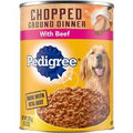 Chopped Ground Dinner Beef Canned Wet Dog Food 13.2-oz Case of 12 E9477