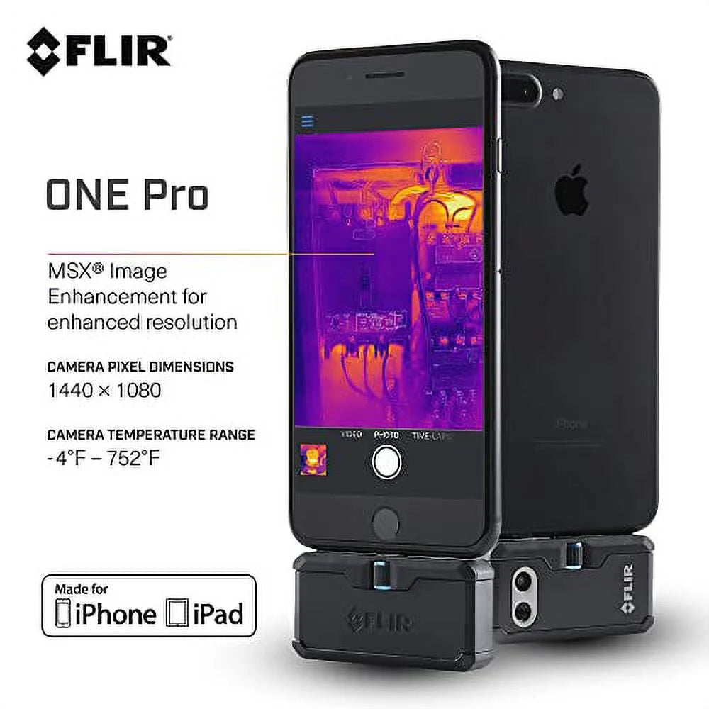 FLIR ONE Pro Thermal Camera for Smartphones with MSX Image Enhancement Technology U5897