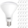 32 Pack BR30 LED Bulbs, 5000K Daylight, E26 Base, Dimmable Recessed Can Light Bulbs C79844