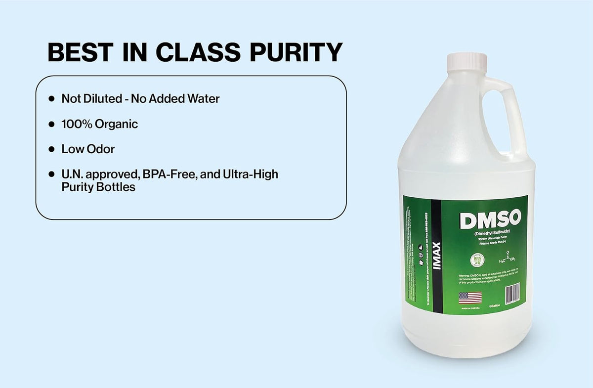 1 Gallon Liquid DMSO 99.995%+ Dimethyl Sulfoxide Y3701