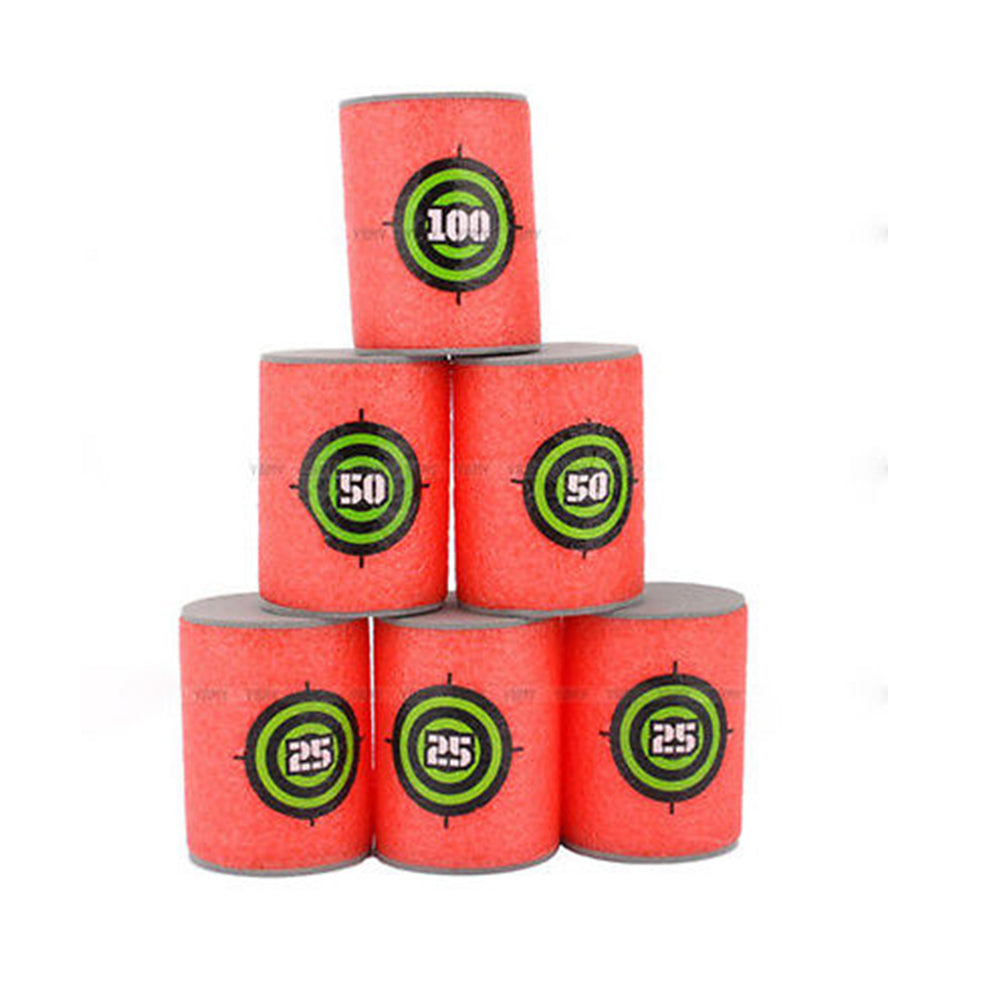 6pcs Eva Foam Dart Target Toy M3418