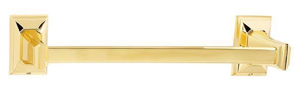 Polished Brass Towel Bar V47249