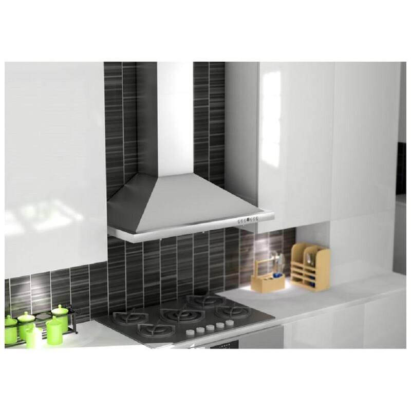 42 in. 400 CFM Convertible Wall Mount Range Hood Stainless Steel K193262