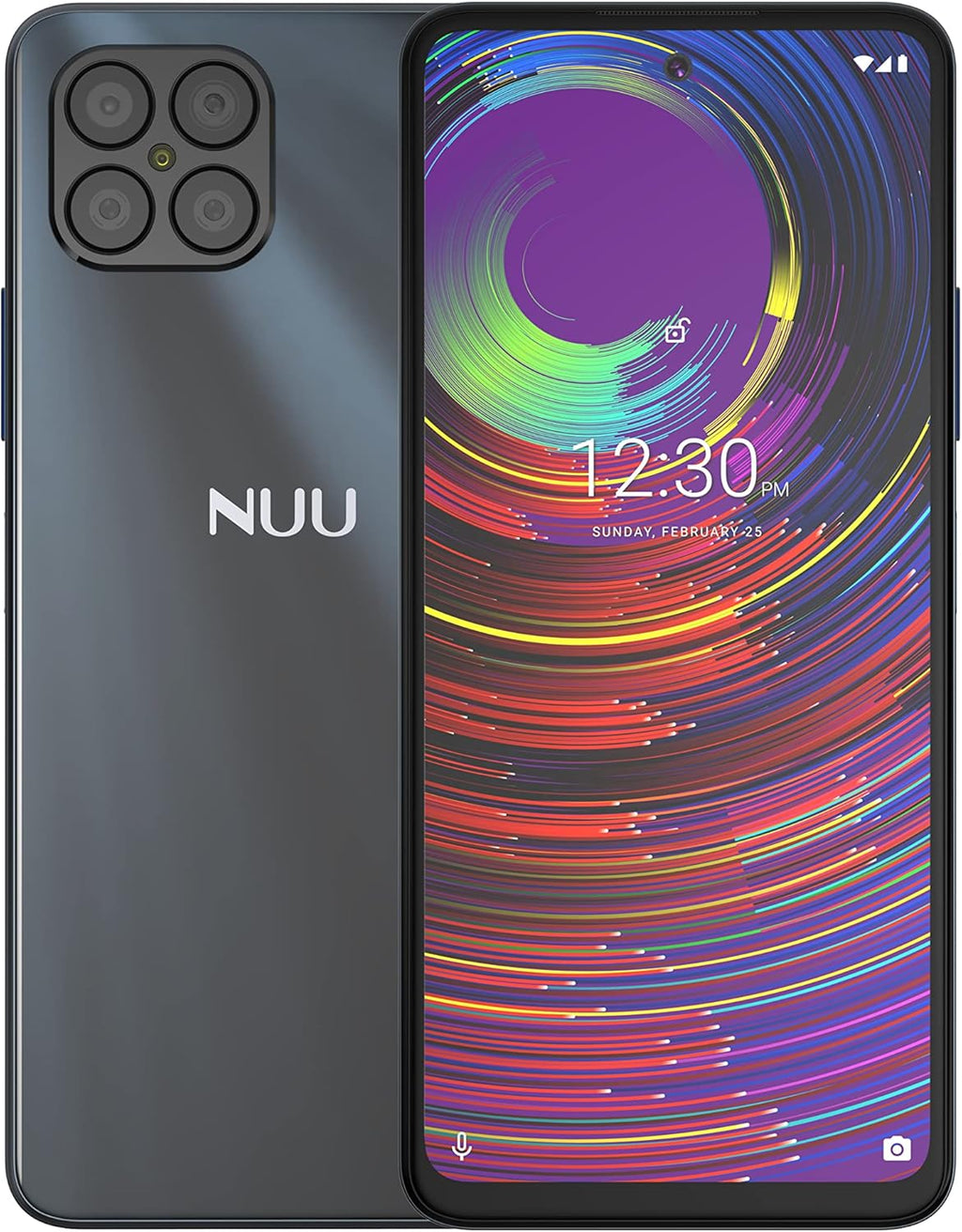 Unlocked Android Smartphone 6.7 Full HD+ Display 128GB Black S287303