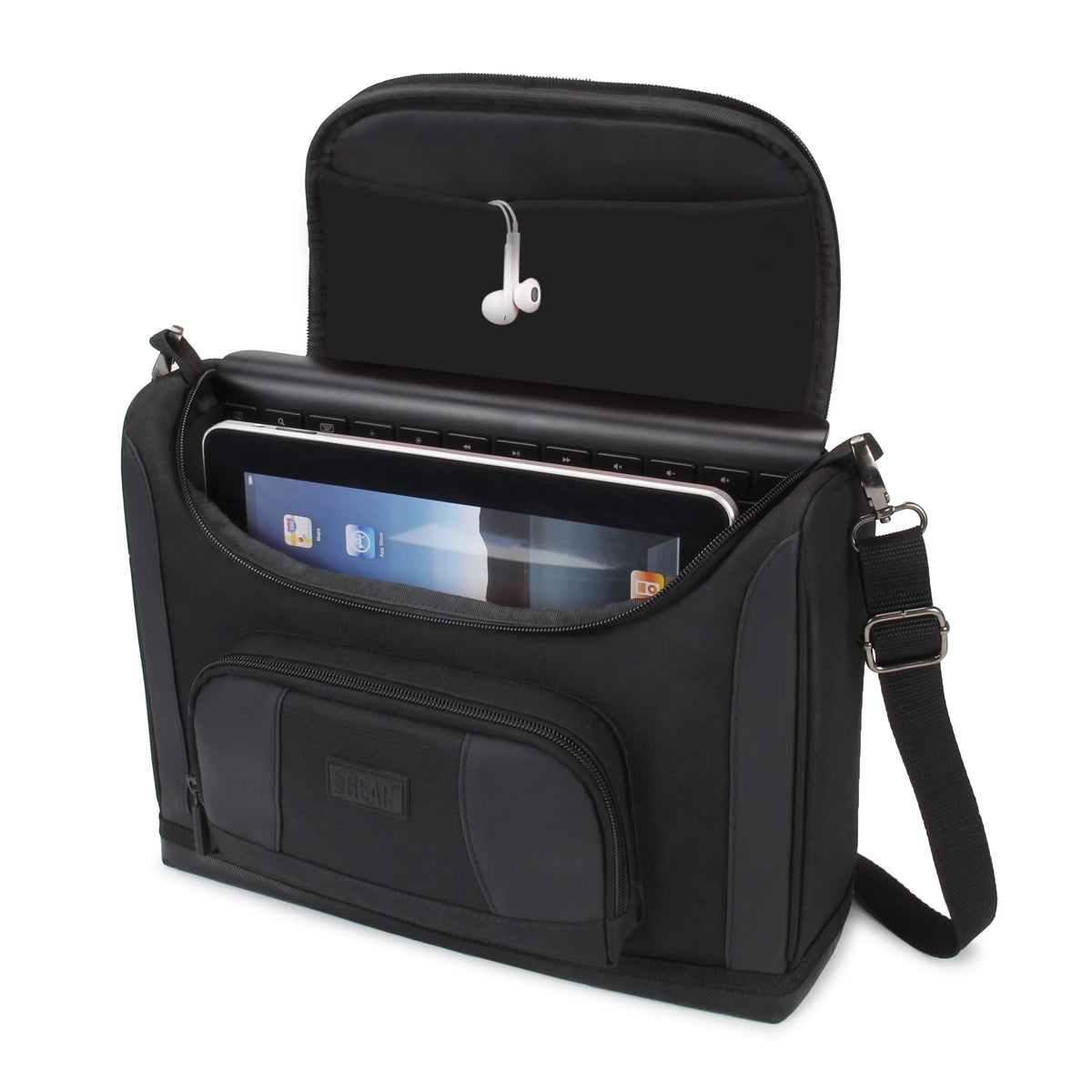 Compact Messenger Bag for 11 Inch iPad Pro and 10.9 Inch iPad Air (Black) H45972