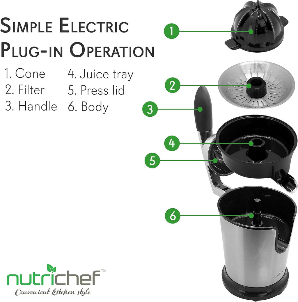 Stainless Steel Electric Juicer T701