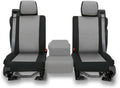 Custom Fit Neoprene Car Front Seat Covers Gray & Black E980