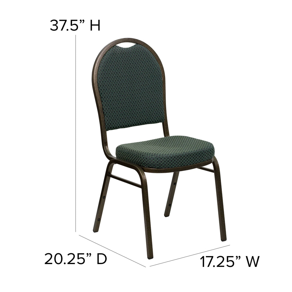 Green Fabric Banquet Chair X881