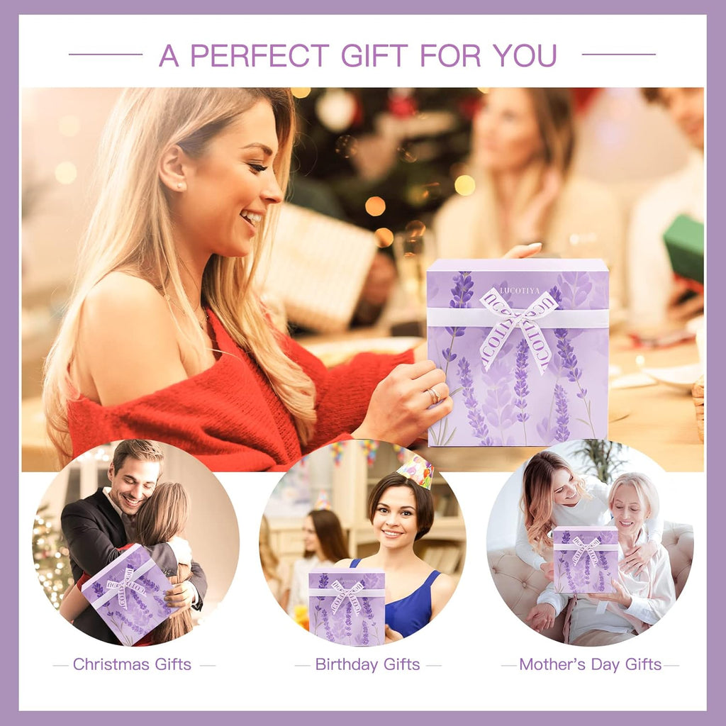 Purple Bubble Bath and Body Gifts Set S2145