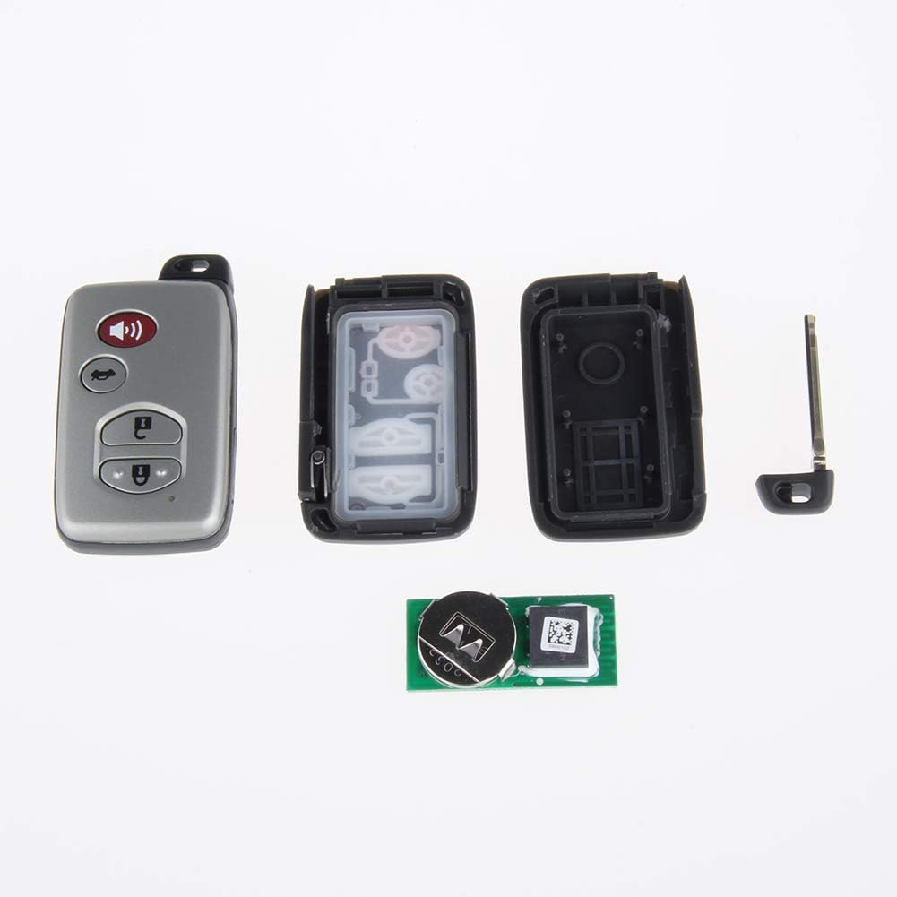 Smart Key PKE Car Alarm System Push Start Stop Button Keyless Go DC12V E8984