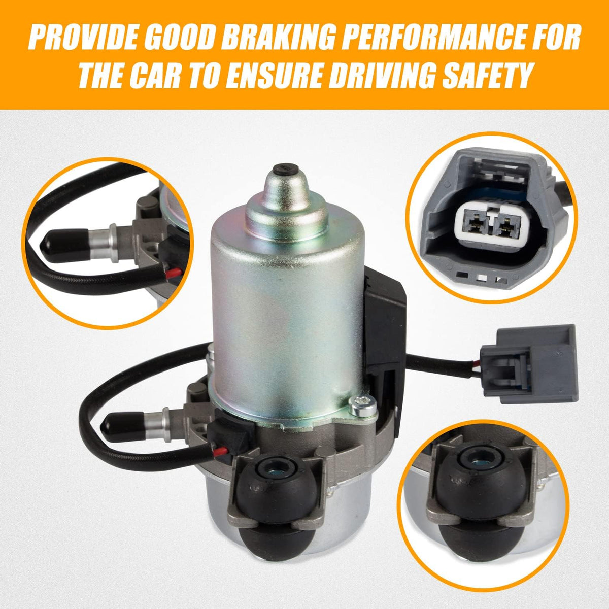 Power Brake Booster Auxiliary Pump Electric Vacuum Pump Assembly I679470