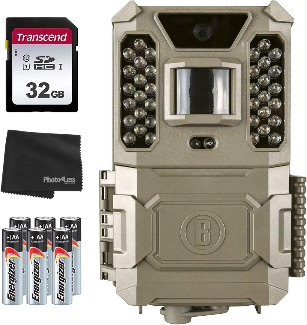 24MP Brown Low Glow Trail Camera with 6 AA Batteries B42261