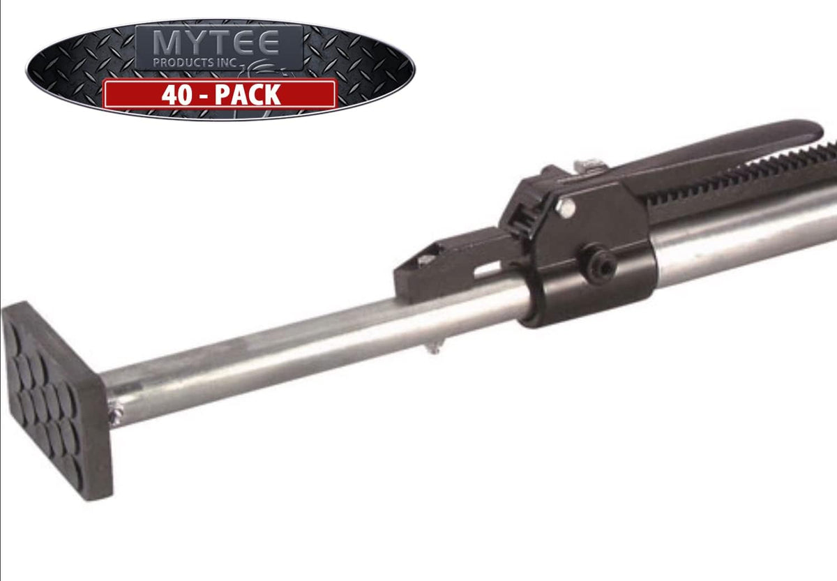 Steel Adjustable Load Lock Bar with 2 - 4 Pads (4 - Pack) P306880