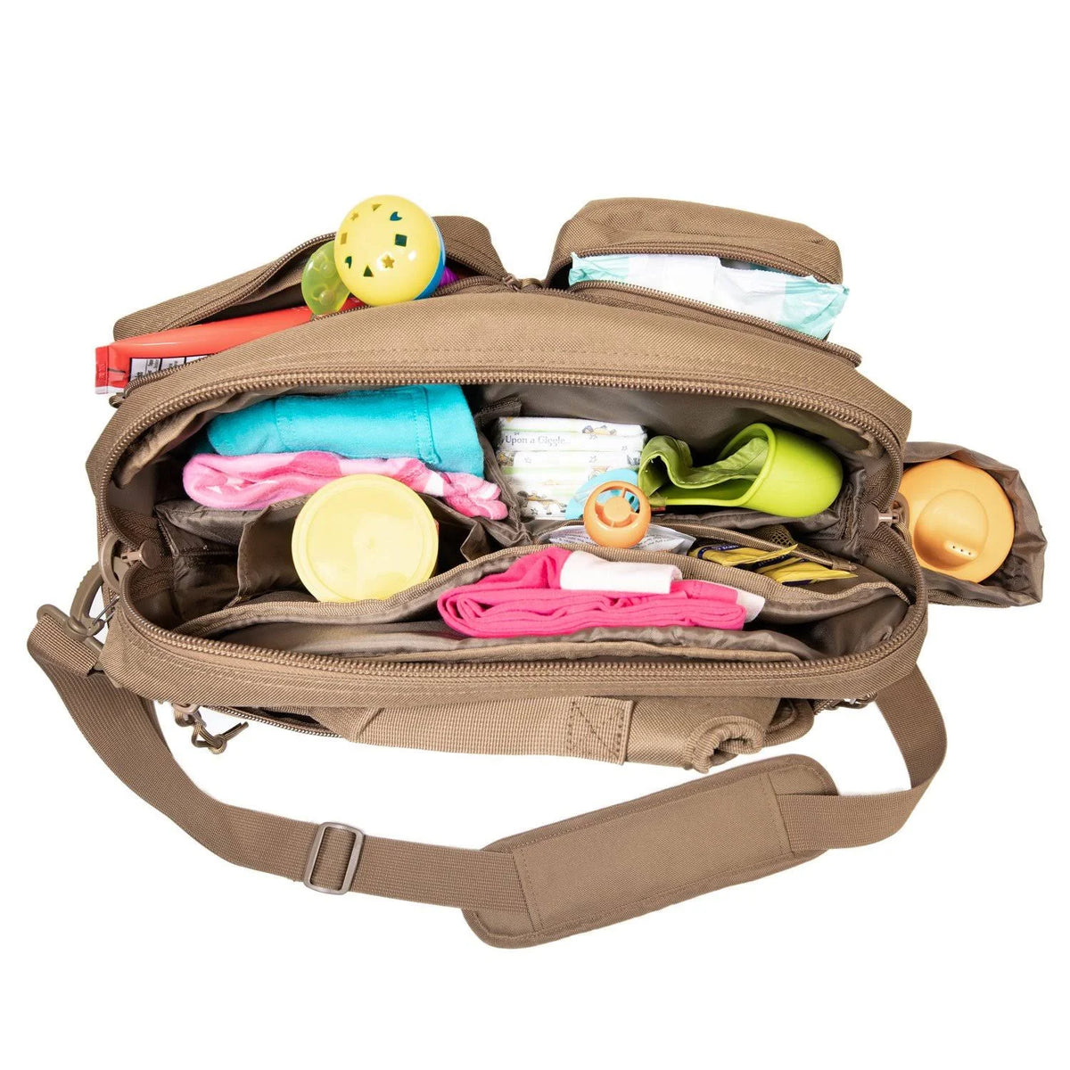 Coyote Brown Tactical Diaper Bag and Baby Carrier Bundle C262849