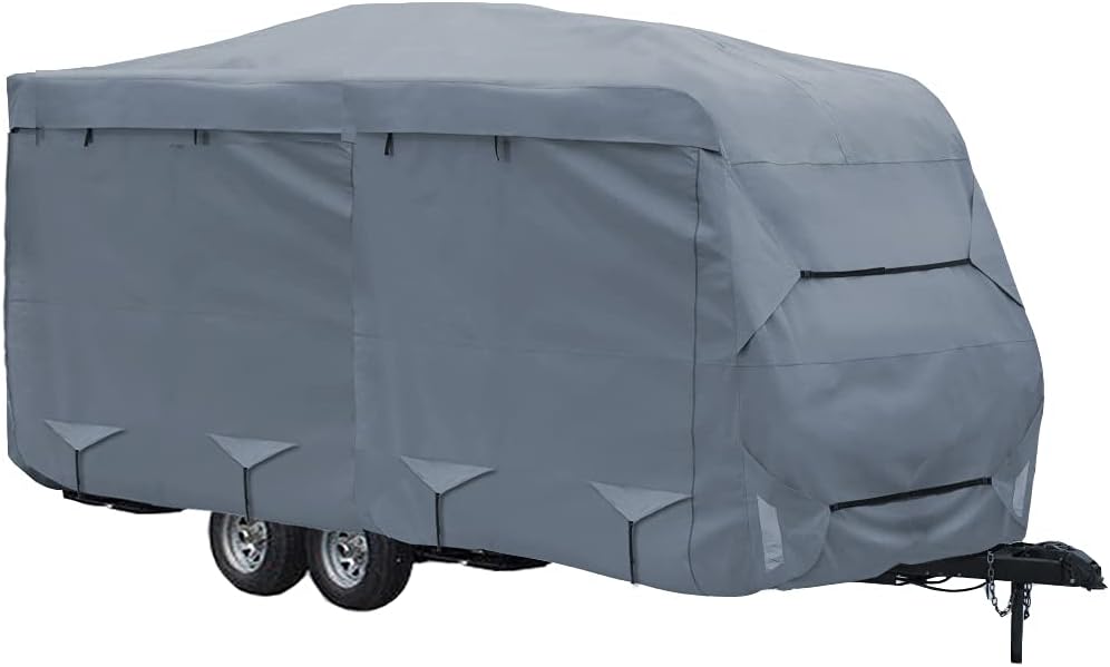 4 Layers Heavy Duty Travel Trailer Camper RV Cover N992