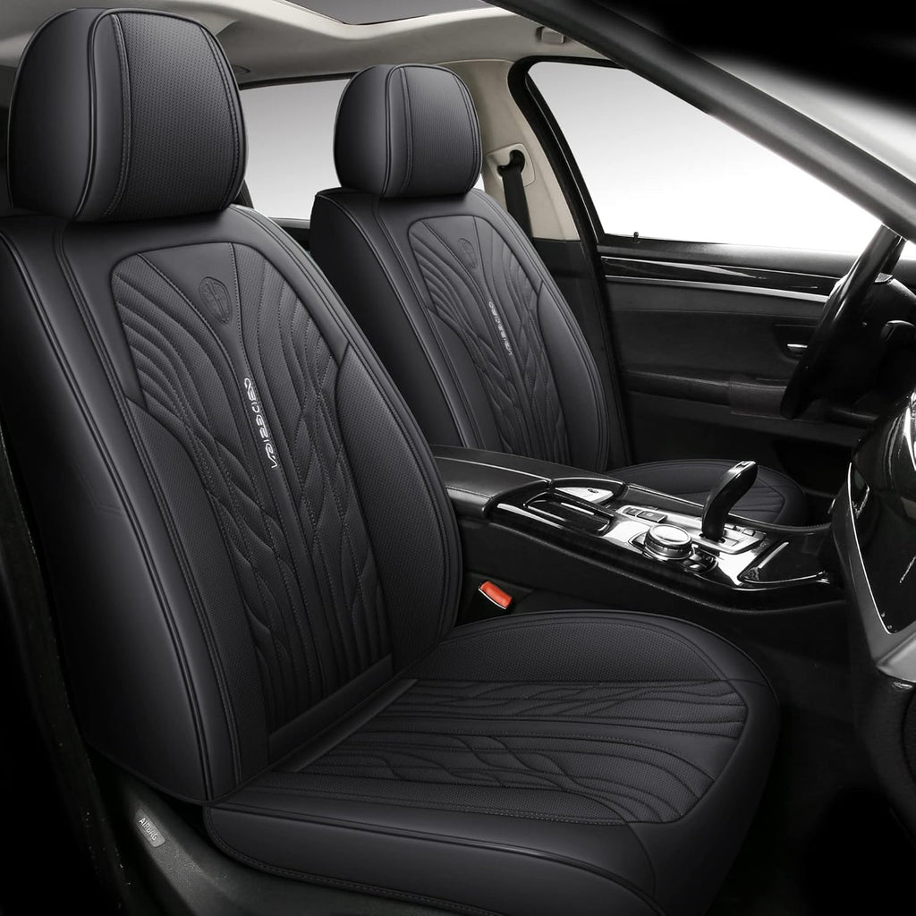 Faux Leather Full Set Car Seat Covers V85210