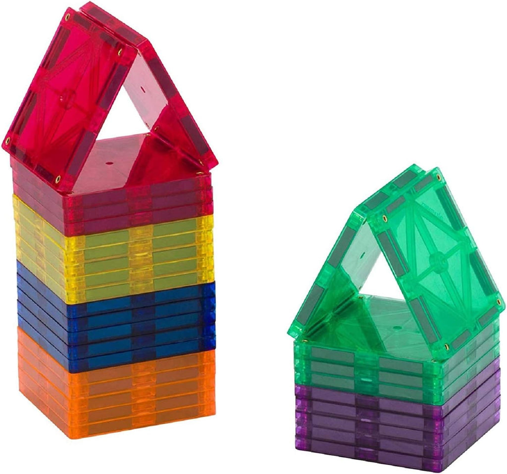 56 Pc Magnetic Tiles Building Set H678604