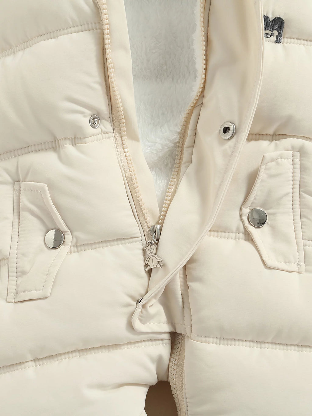 Infant Baby Snowsuit Hooded Puffer Jacket Z524