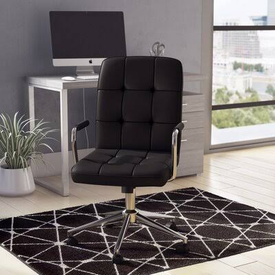 Black Upholstery Task Chair U54641