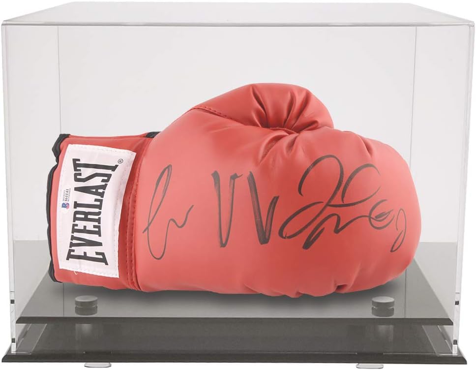 Black Base Boxing Glove Display Case B774332