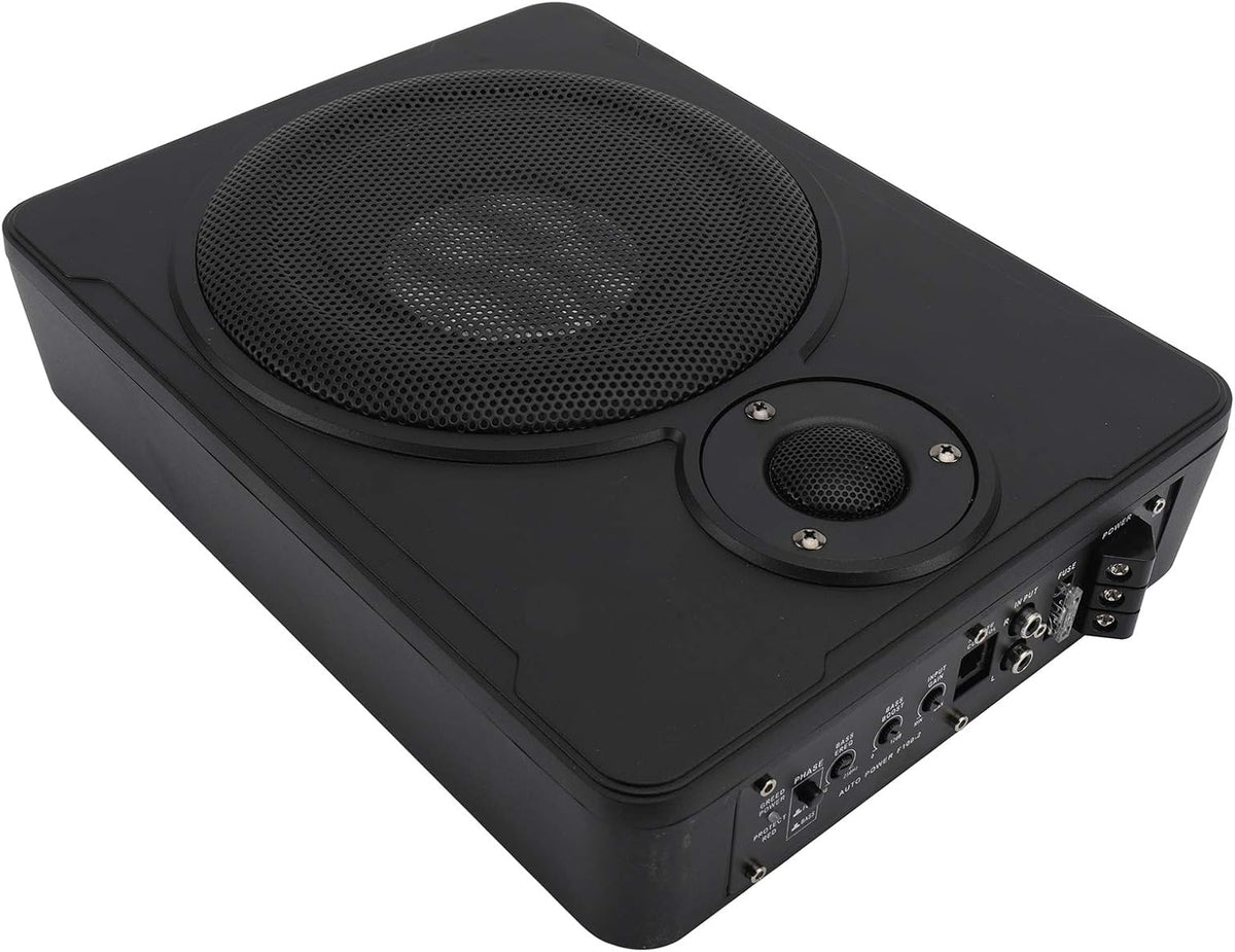 600w Car/Truck Audio Slim Under-Seat Powered Subwoofer I310122