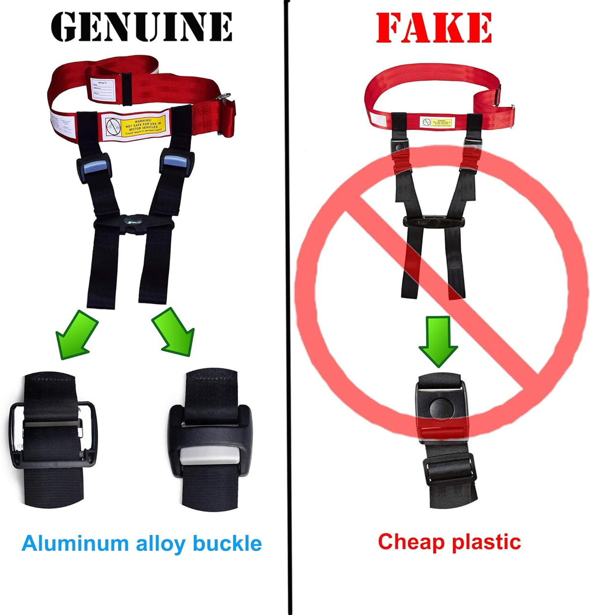 Child Airplane Safety Travel Harness Q5397