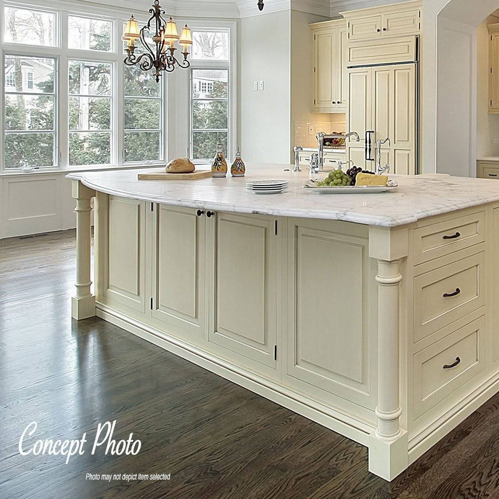 Unfinished Solid Red Oak Kitchen Island Leg T722