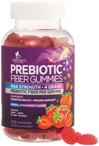 120 Gummies Prebiotic Fiber Gummies D950243