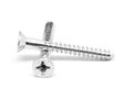 Wood Screw Phillips Flat Head Low Carbon Steel Zinc Plated L79454