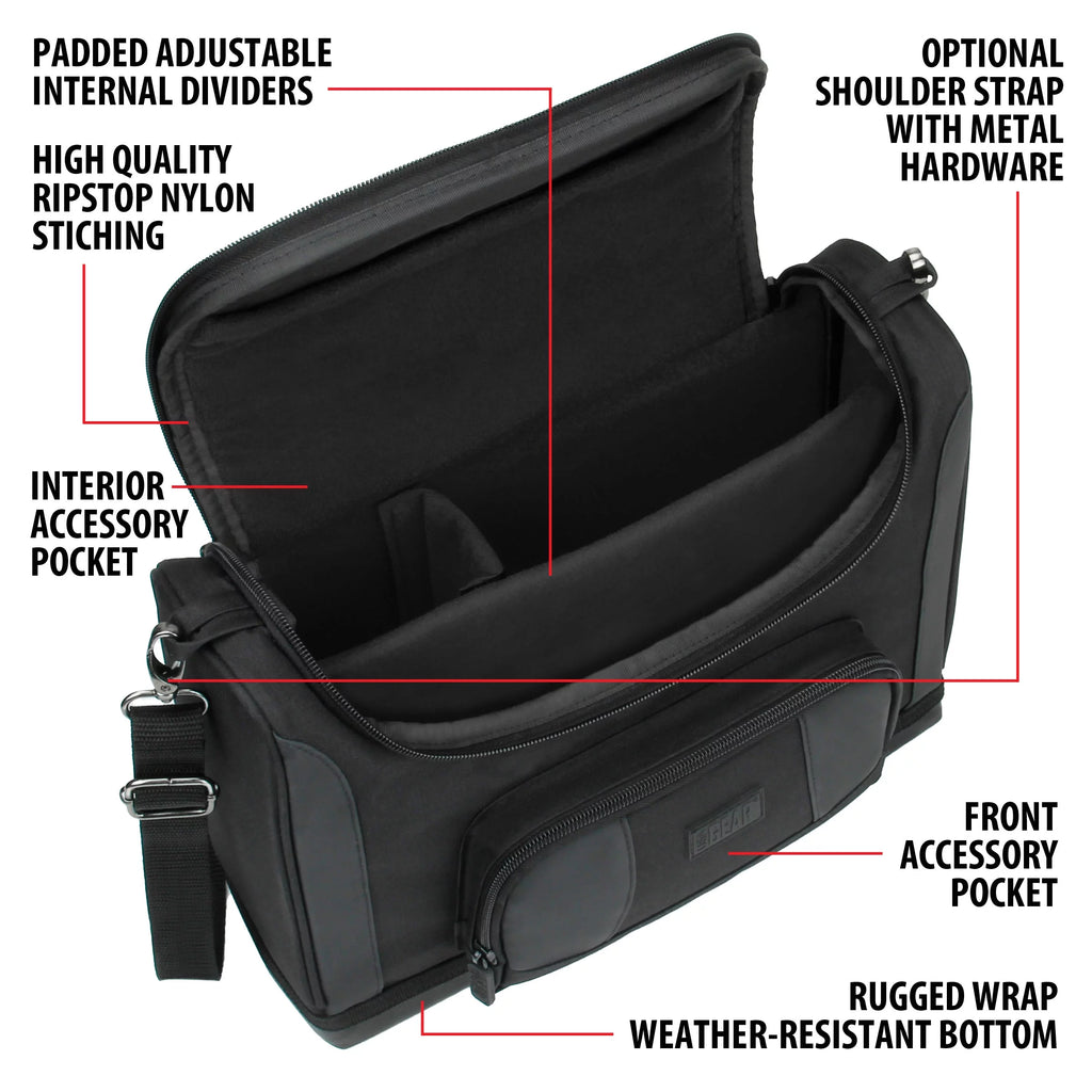 Compact Messenger Bag for 11 Inch iPad Pro and 10.9 Inch iPad Air (Black) H45972