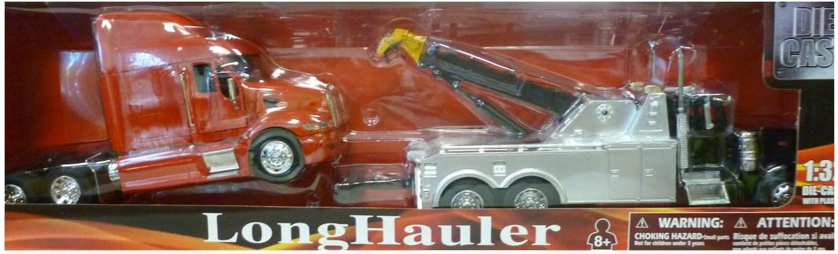Black Tow Truck Diecast Model Set X508
