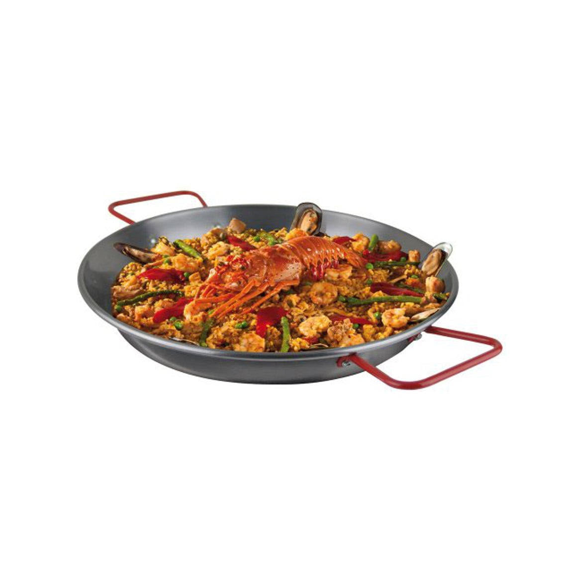 24x22 Carbon Steel Paella Pan K6514